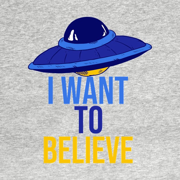 I Want To Believe UFO by Ghost Of A Chance 